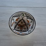 Bol Marocain noir Liseré - D 18 cm
