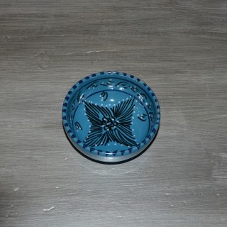 Service à apéritif Tatoué turquoise