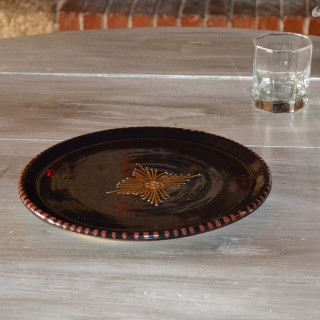 Service à apéritif Tatoué noir