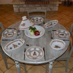 Assiette plate Sahel beige - D 24 cm