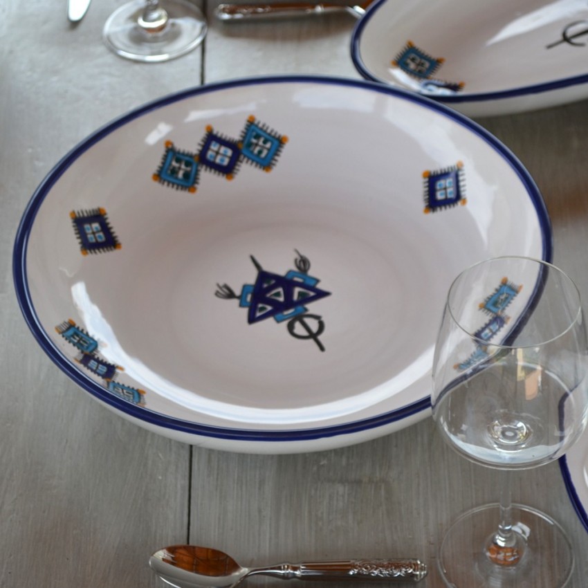 Jatte Khelel bleu - D 31 cm