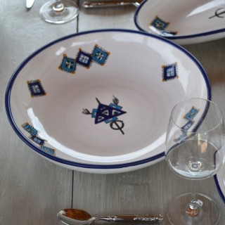 Jatte Khelel bleu - D 31 cm