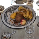 Service à couscous assiettes Tebsi Marocain noir - 12 pers