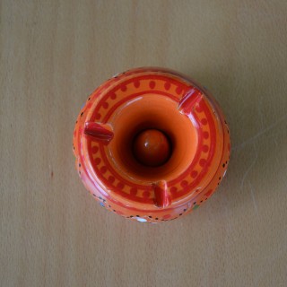 Cendrier Marrakech orange - Mini modèle