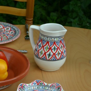 Cruche à eau  Bakir rouge 1L