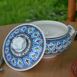 Soupière Bakir turquoise