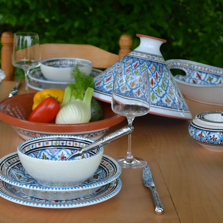 Bol Bakir turquoise - D 16 cm