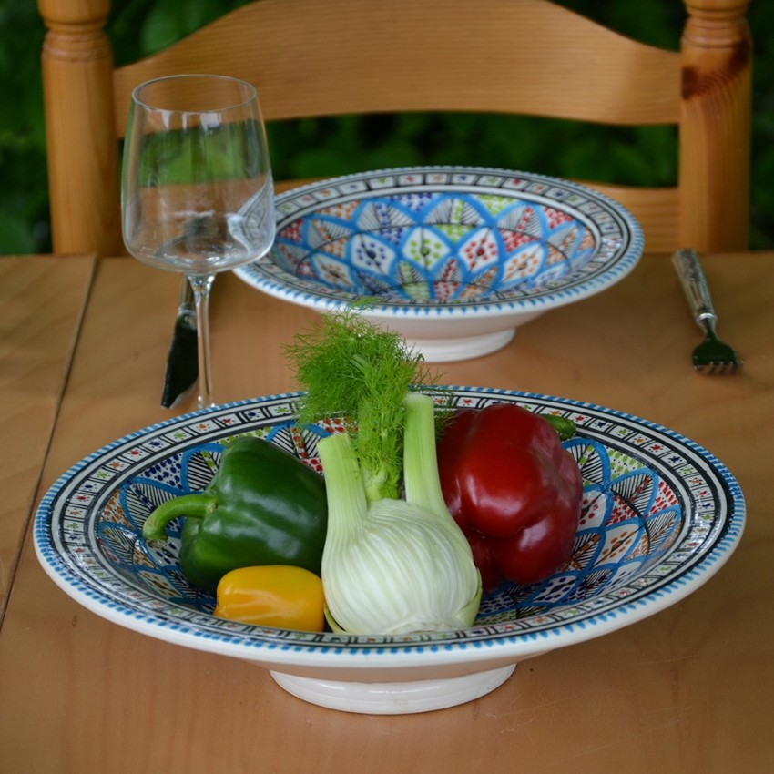 Service à couscous assiettes Tebsi Bakir Royal - 12 pers