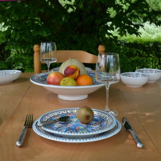 Lot de 6 assiettes à entrée ou dessert Bakir Royal - D 20 cm