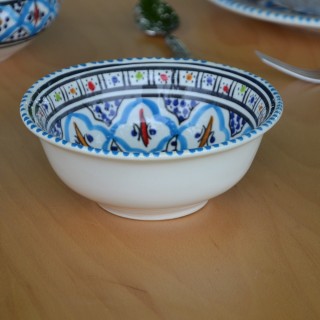 Saladier Bakir turquoise - D 25 cm