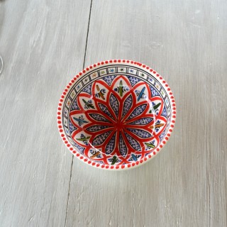 Service à salade de fruits Bakir rouge - 8 pers