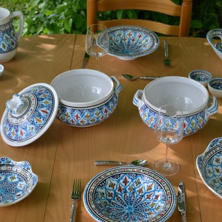 Couscoussier Bakir turquoise - Petit modèle