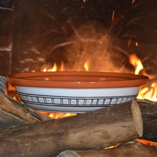 Tajine Bakir Gris - D 30 cm