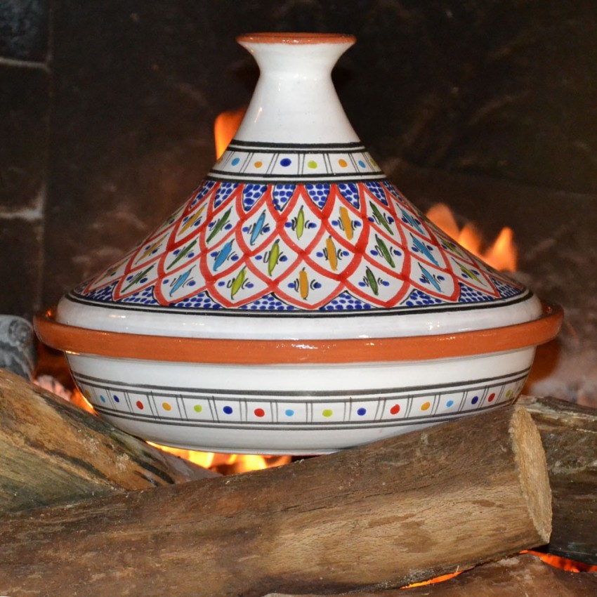 Tajine  Bakir rouge - Diam 31 cm traditionnel