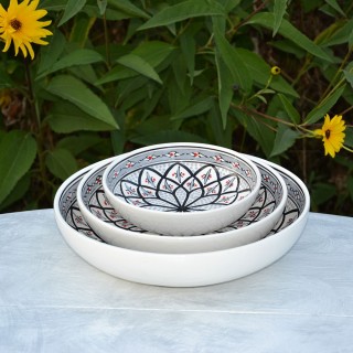 Jatte Bakir gris - D 26 cm