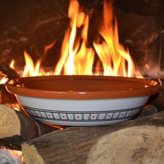 Tajine Marocain color - D 31 cm