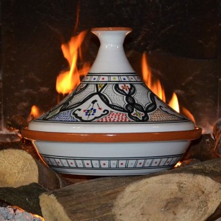 Tajine Marocain color - D 31 cm