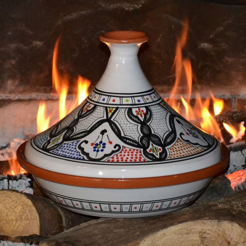 Tajine Marocain color - D 31 cm