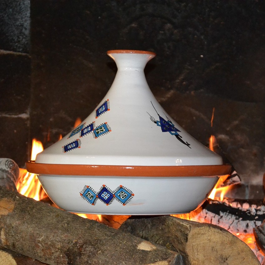 Tajine Sahel bleu - D 30 cm