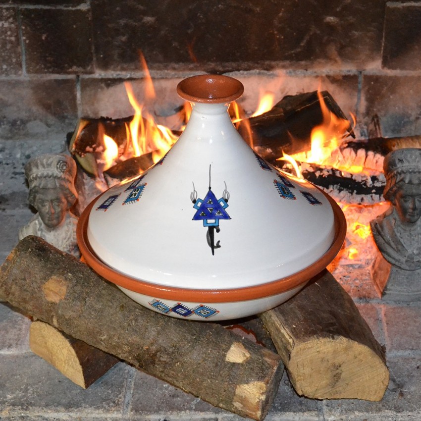 Tajine Sahel bleu - D 30 cm