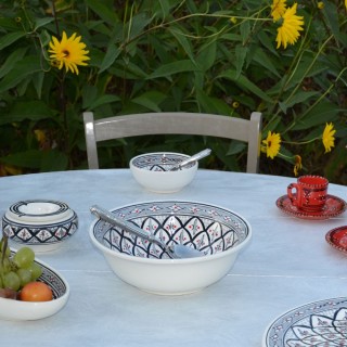 Saladier Bakir gris - D 25 cm