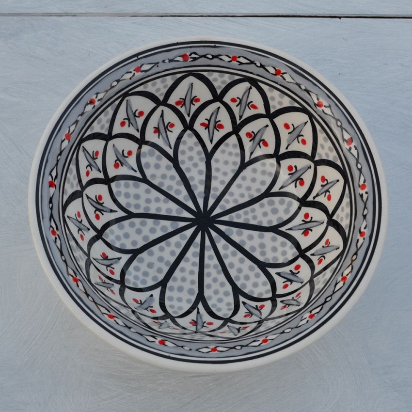 Saladier Bakir gris - D 20 cm