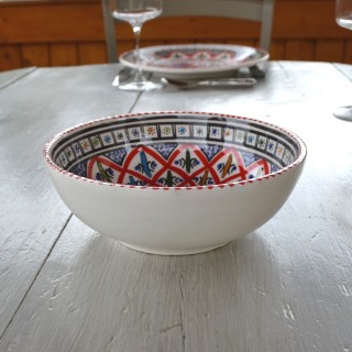 Bol Bakir rouge - Diam 18 cm