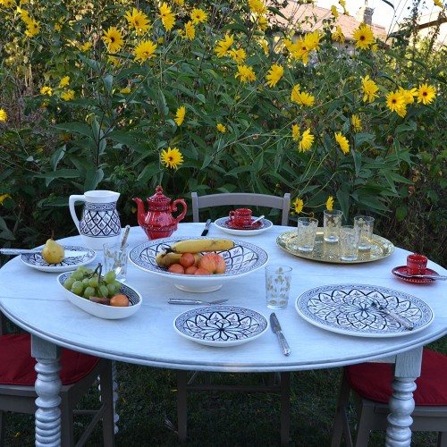 Service à dessert Bakir gris - 6 pers 2