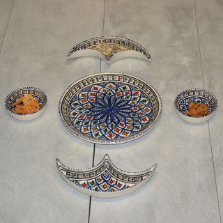 Service apéritif Bakir Bleu