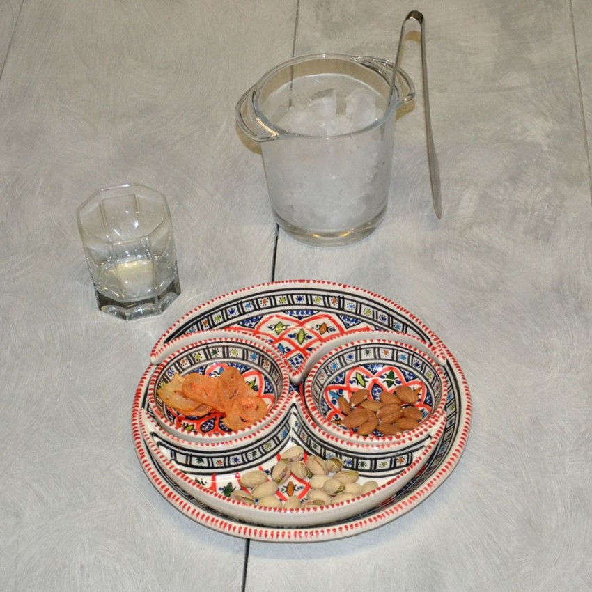 Service apéritif Bakir Rouge