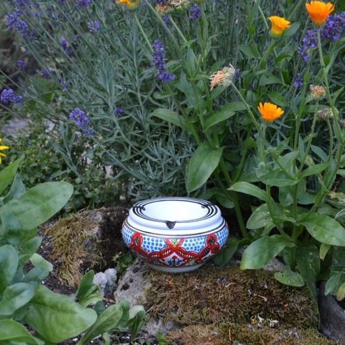 Cendrier oriental Marocain Rouge - Moyen modèle 2