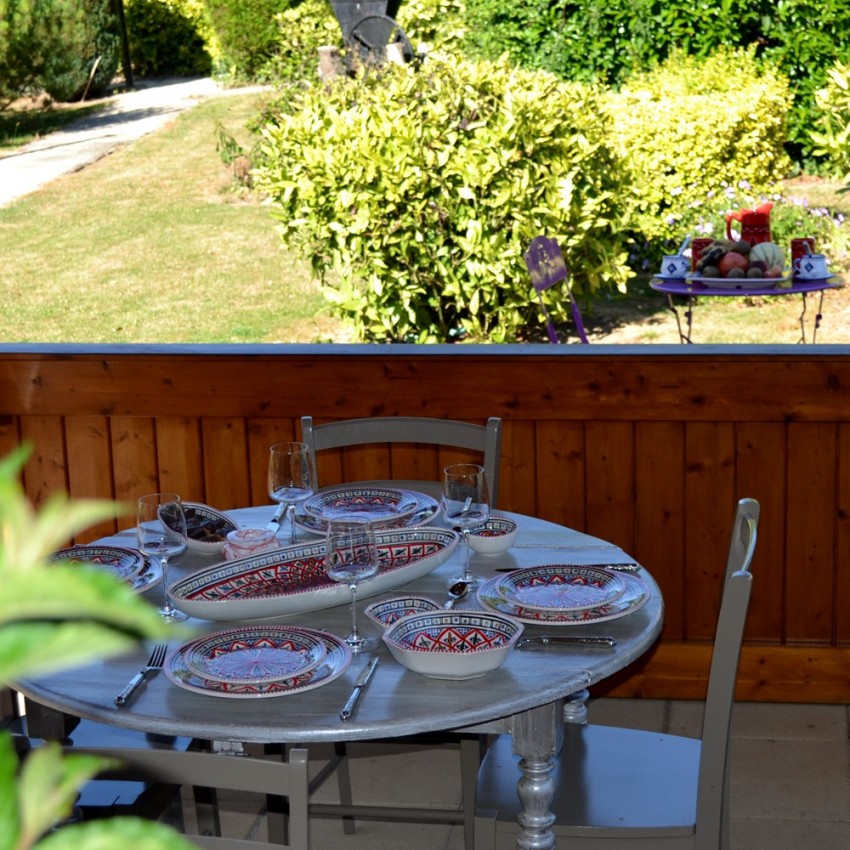 Assiette plate Bakir rouge - Diam 28 cm
