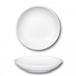 Assiette à couscous porcelaine blanche - D 26 cm - Napoli