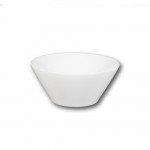 Saladier conique porcelaine blanche - D 24 cm - Napoli