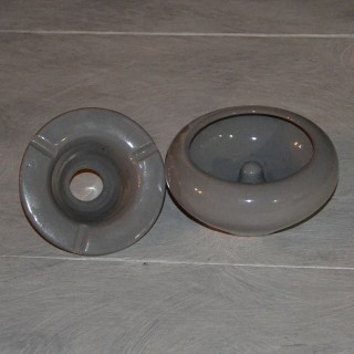 Cendrier Tunisien Uni gris - Moyen modèle