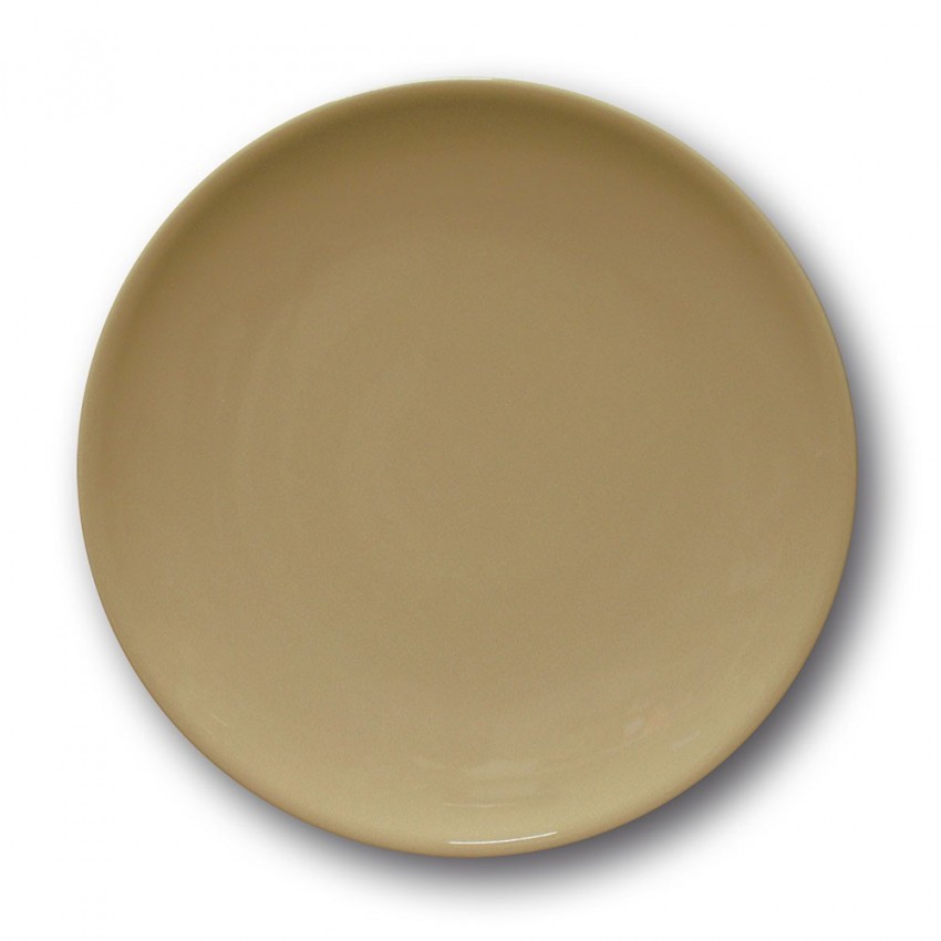 Assiette à entrée et à dessert couleur Marron - D 21 cm - Siviglia
