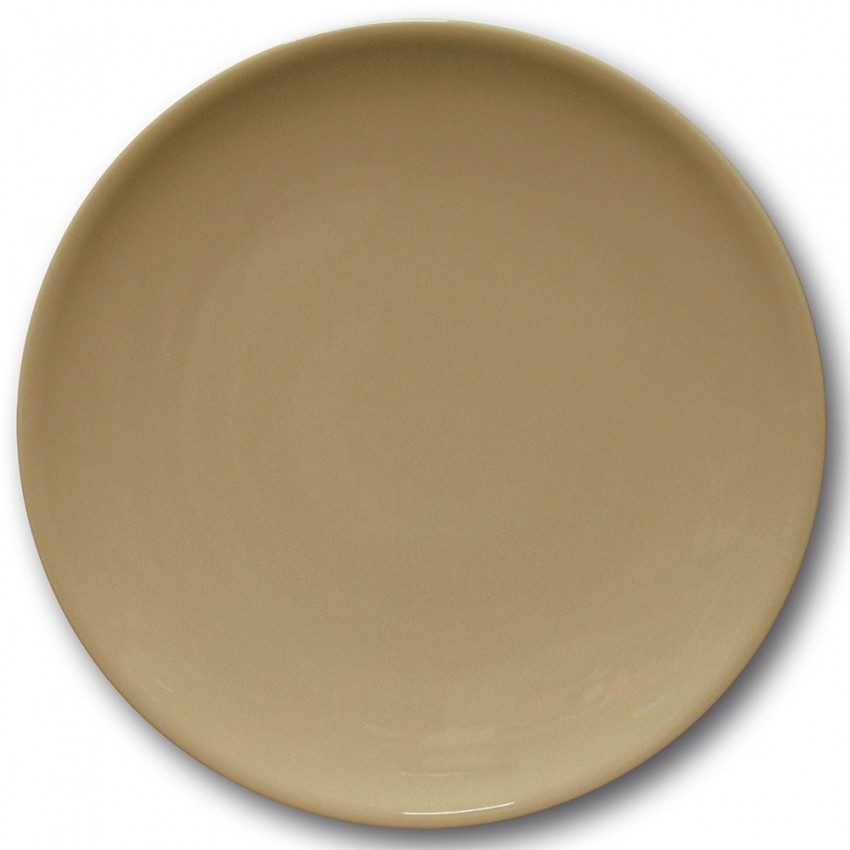 Assiette de présentation porcelaine couleur Marron - D 31 cm - Siviglia