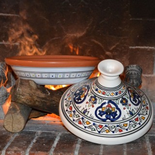 Tajine de cuisson Sidi Bou - D 31 cm