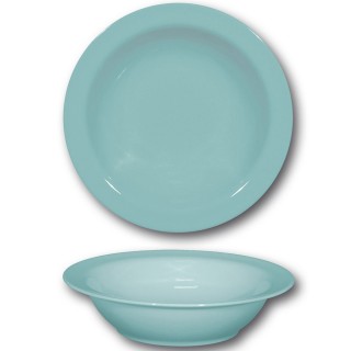 Plat creux en porcelaine Bleue - D 26 cm - Siviglia